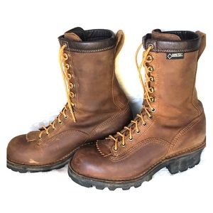 Danner alloy toe Quarry Logger work boot